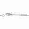 VAN CLEEF & ARPELS Frivole Mini Necklace/Pendant K18WG White Gold 4