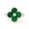 Vintage Alhambra Yellow Gold Ring from Van Cleef & Arpels, Image 1