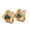 Alhambra Earrings in Onyx from Van Cleef & Arpels, Set of 2 2
