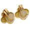 Boucles d'oreilles Van Cleef & Arpels Alhambra en or jaune 18k pour femmes, Set de 2 3