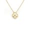 Vintage Alhambra 2018 Holiday Limited Yellow Gold Necklace from Van Cleef & Arpels 1