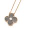 Alhambra Halskette aus Silber von Van Cleef & Arpels 3