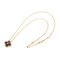 Holiday Limited Vintage Alhambra Pink Gold Necklace from Van Cleef & Arpels 3