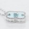 Vintage Alhambra Necklace in White Gold from Van Cleef & Arpels 9