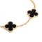 VAN CLEEF & ARPELS Van Cleef Arpels Vintage Alhambra Bracelet 5 Motifs K18YG Or Jaune 2
