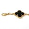 Vintage Alhambra Yellow Gold Bracelet from Van Cleef & Arpels 4