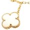 VAN CLEEF & ARPELS Bracelet pour Femme Motif Lucky Alhambra 4 VCARD79600 Or Jaune 750 3