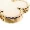 VAN CLEEF & ARPELS Bracelet pour Femme Motif Lucky Alhambra 4 VCARD79600 Or Jaune 750 6