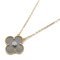 Vintage Alhambra Obsitian 1P Diamond Necklace from Van Cleef & Arpels 1