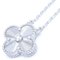 Vintage Alhambra Necklace in White Gold from Van Cleef & Arpels 10