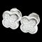 Boucles d'oreilles Van Cleef & Arpels Pure Alhambra Boucles d'oreilles en or blanc et diamants [18K] Argent, Set de 2 1