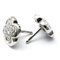 Van Cleef & Arpels Pure Alhambra Earrings Diamond White Gold [18K] Stud Earrings Silver, Set of 2 7