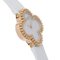 Alhambra Womens YG Leather Quartz Shell Dial Watch from Van Cleef & Arpels 3