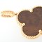 VAN CLEEF & ARPELS Magic Alhambra Collar largo 1 motivo K18PG Letterwood 90cm, Imagen 8