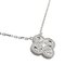 Alhambra Womens Necklace in White Gold from Van Cleef & Arpels 2
