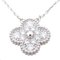 Alhambra Womens Necklace in White Gold from Van Cleef & Arpels 4