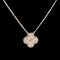 VAN CLEEF & ARPELS Van Cleef Arpels Vintage Alhambra K18 Rose Gold Necklace 1