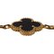 VAN CLEEF & ARPELS Vintage Alhambra K18YG Gelbgold Halskette 4