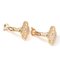 Vintage Alhambra K18 Rose Gold Earrings from Van Cleef & Arpels, Set of 2 4
