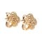 Vintage Alhambra K18 Rose Gold Earrings from Van Cleef & Arpels, Set of 2 3