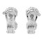 Van Cleef & Arpels Fleurette Pt950 Earrings, Set of 2, Image 3