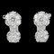 Van Cleef & Arpels Fleurette Pt950 Earrings, Set of 2, Image 1