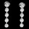 Van Cleef & Arpels Van Cleef Arpels Palmile K18Wg White Gold Earrings, Set of 2 1