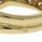 VAN CLEEF & ARPELS Ring No. 12.5 18K K18 Yellow Gold Diamond Women's 2