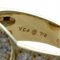 VAN CLEEF & ARPELS Ring No. 12.5 18K K18 Yellow Gold Diamond Women's 9