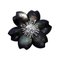 VAN CLEEF & ARPELS Van Cleef Arpels Medium Rose de Noel K18WG White Gold Brooch 2