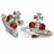 Diamante Heart Earrings from Vivienne Westwood, Set of 2 7