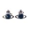 Reina Blue Earrings from Vivienne Westwood, Set of 2 1