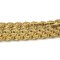 YVES SAINT LAURENT Necklace Gold GP YSL Rhinestone Jewelry Stone Square Long Chain Ladies Plated 8