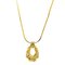 Collar para mujer de oro y piedras transparentes de Yves Saint Laurent, Imagen 1