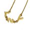 YSL Logo Rhinestone Women's Necklace from Yves Saint Laurent 4