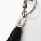 Yves Saint Laurent Wing Feathers,Metal Clip Earrings Black, Set of 2 7