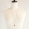 Bird Design Heart Top Necklace in Silver from Yves Saint Laurent 8