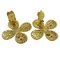 Goldene Blumenohrringe für Damen von Yves Saint Laurent 5