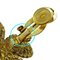 Goldene Blumenohrringe für Damen von Yves Saint Laurent 6