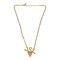YVES SAINT LAURENT Heart Necklace Gold Chain Women's ITL21V068O RM1073R 2