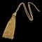 YVES SAINT LAURENT Saint Laurent SAINT LAURENT tassel long necklace metal gold tone 71cm [adjustable] YSL 1