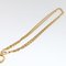CHANEL Kette Lupe Halskette Metall Goldfarben CC Auth ar9914B 8