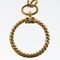 CHANEL Kette Lupe Halskette Metall Goldfarben CC Auth ar9914B 5