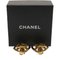 Coco Mark Clip-On Earrings in Gold from Chanel, Set of 2 20