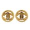 Coco Mark Earrings in Gold from Chanel, Set of 2 3