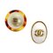 Earrings in White from Chanel, Set of 2 1