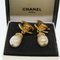 Swing Earrings in Gold from Chanel, Set of 2 20
