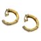 Earrings in Metal Gold from Hermes, Set of 2, Image 1