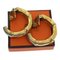 Earrings in Metal Gold from Hermes, Set of 2, Image 20