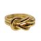 Scarf Ring in Metal Gold from Hermes, Image 1